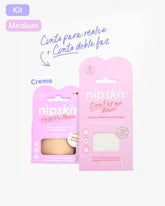 Cinta Levanta Bustos más Cinta Doble Faz para Ropa - Nipskin® - Nipskin