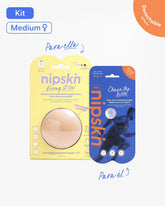 Kit Cubrepezones Pareja: Anti - Roce (Él) + Sin Adhesivo (Ella) - Nipskin® - Nipskin ES