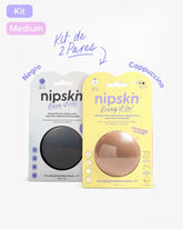 Kit Pezoneras Sin Adhesivo + Pezoneras Negras | Nipskin® - Nipskin ES