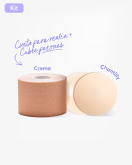 Cinta para Levantar el busto más Cubre pezón - Nipskin®