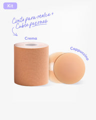 Cinta para Levantar el busto más Cubre pezón - Nipskin®