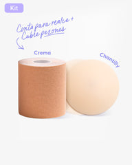 Cinta para Levantar el busto más Cubre pezón - Nipskin®