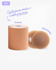 Cinta para Levantar el busto más Cubre pezón - Nipskin®