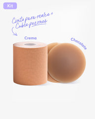 Cinta para Levantar el busto más Cubre pezón - Nipskin®