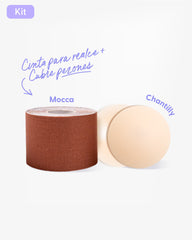 Cinta para Levantar el busto más Cubre pezón - Nipskin®