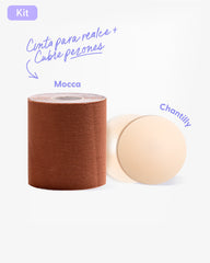 Cinta para Levantar el busto más Cubre pezón - Nipskin®