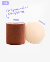 Cinta para Levantar el busto más Cubre pezón - Nipskin®