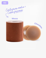 Cinta para Levantar el busto más Cubre pezón - Nipskin®