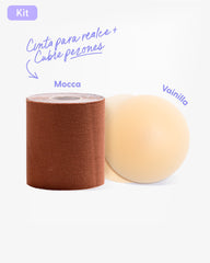 Cinta para Levantar el busto más Cubre pezón - Nipskin®