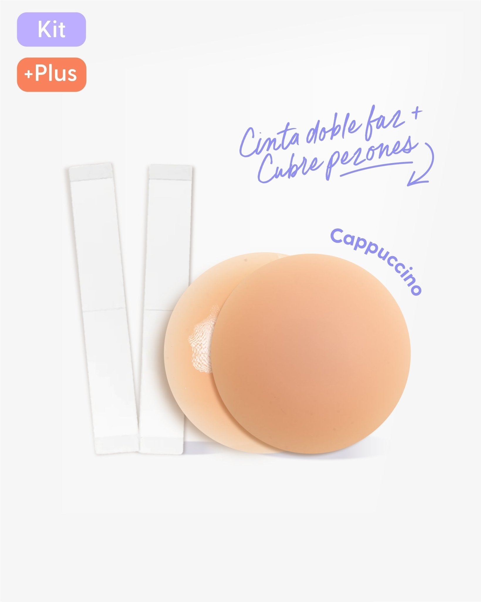 Cinta Doble Faz más Cubre pezón - Nipskin®