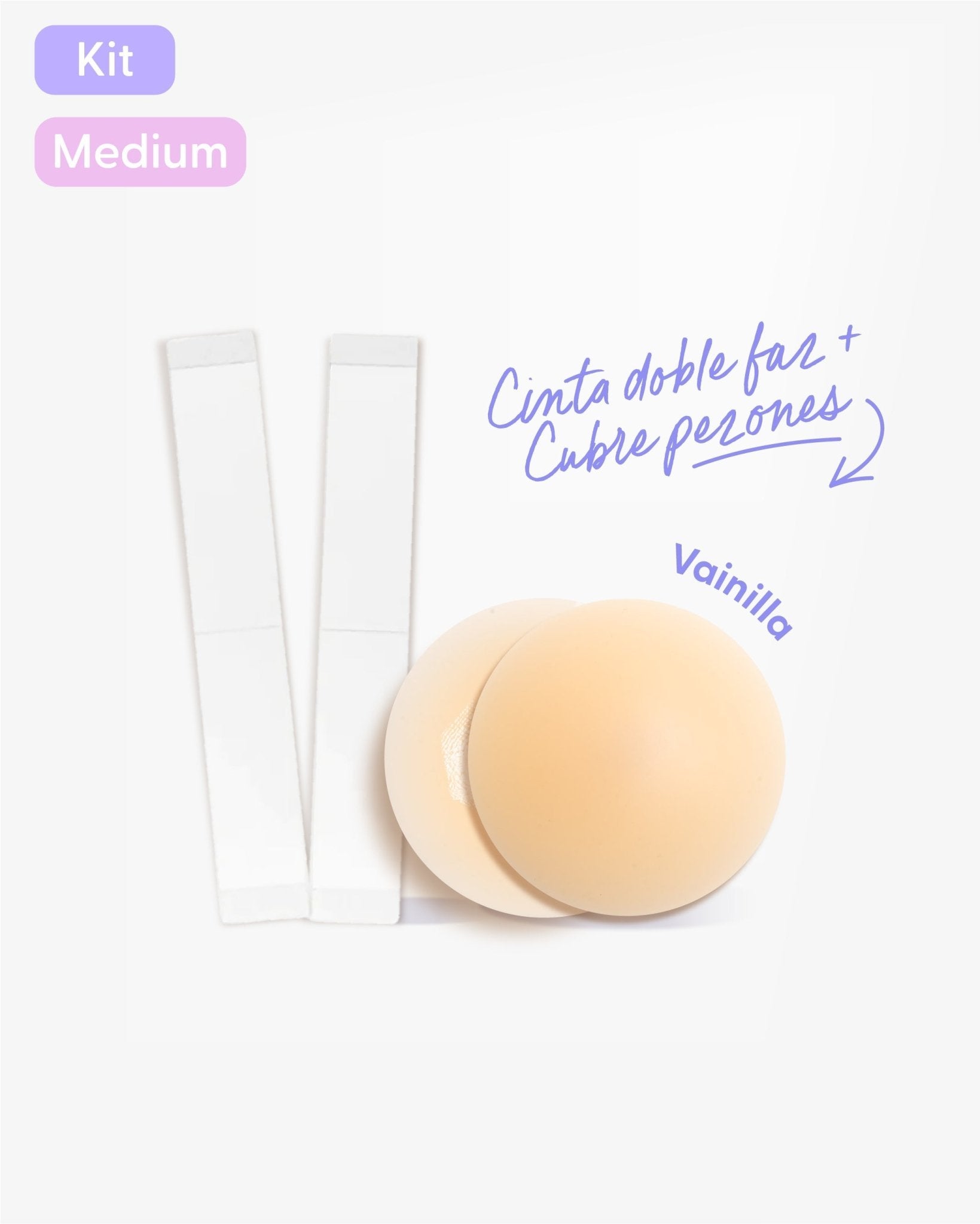 Cinta Doble Faz más Cubre pezón - Nipskin®