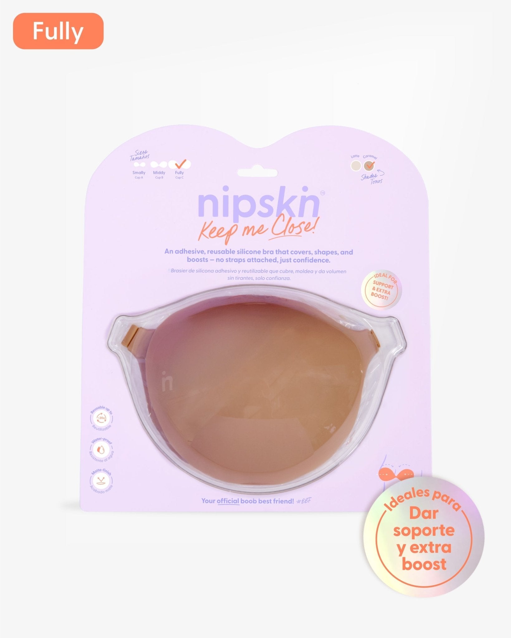 Brasier Invisible Adhesivo de Silicona, Keep Me Close - Nipskin® - Nipskin ES