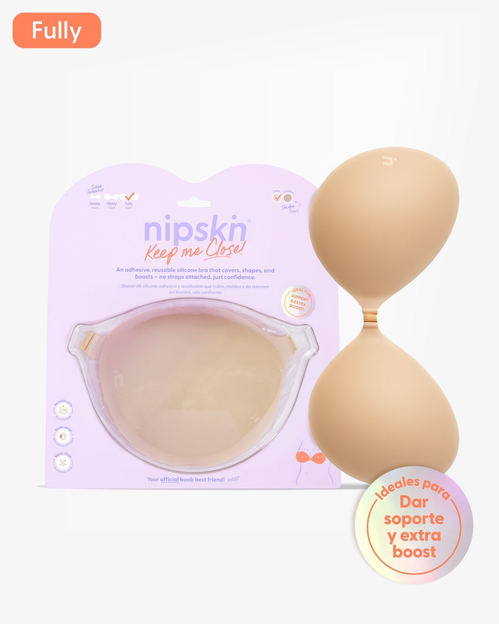 Brasier Invisible Adhesivo de Silicona, Keep Me Close - Nipskin® - Nipskin ES