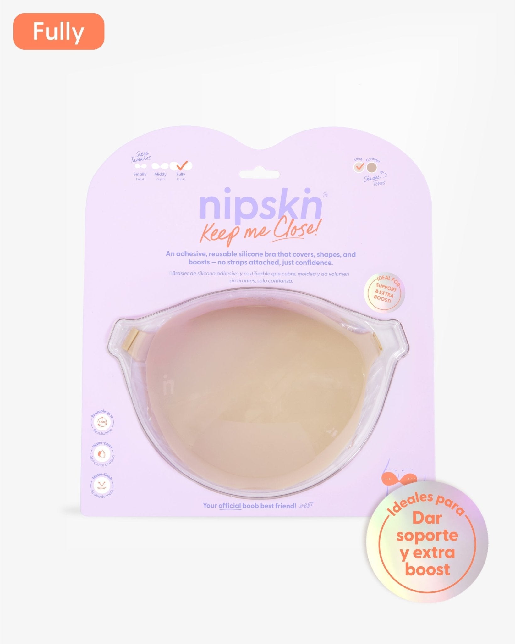 Brasier Invisible Adhesivo de Silicona, Keep Me Close - Nipskin® - Nipskin ES