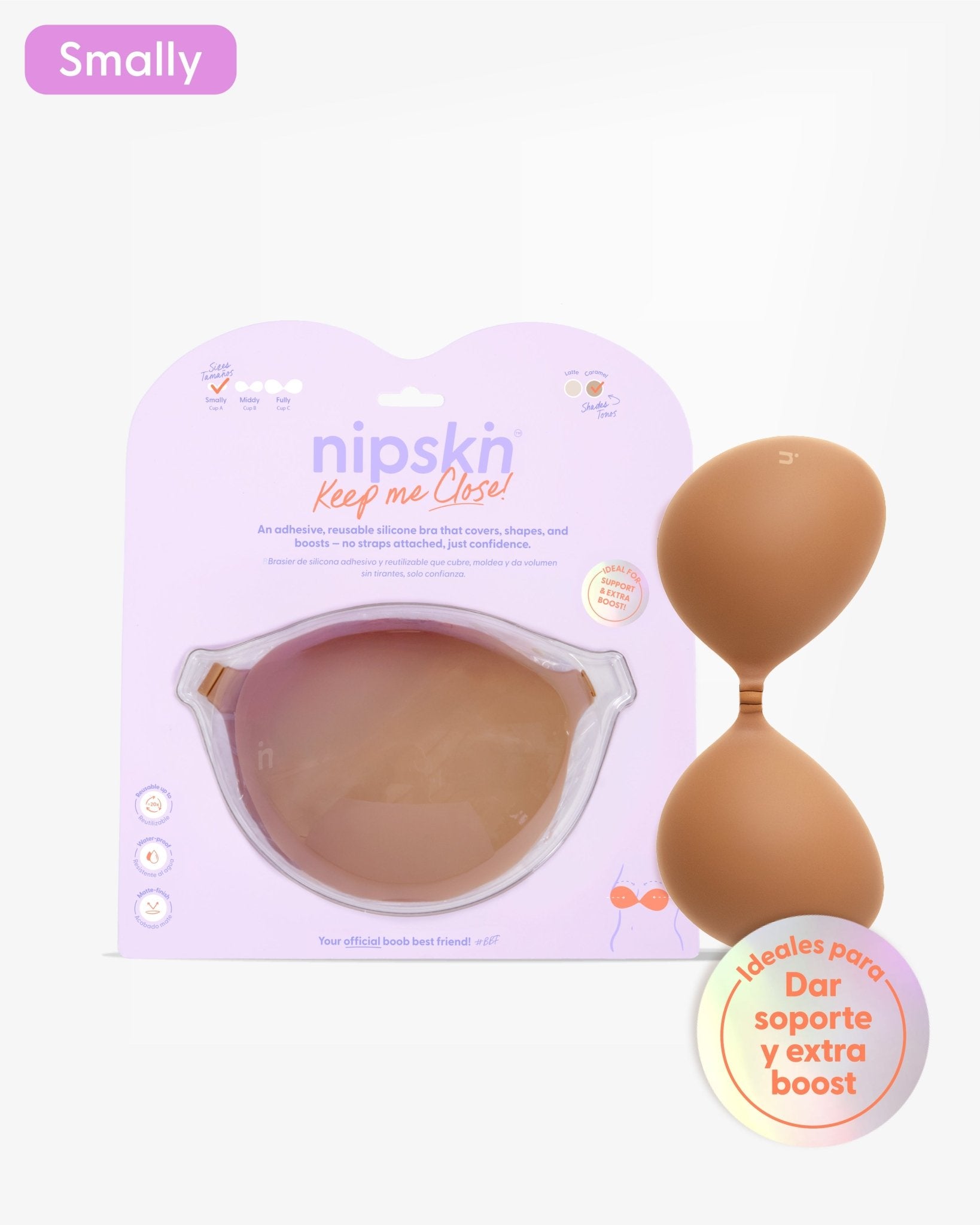 Brasier Invisible Adhesivo de Silicona, Keep Me Close - Nipskin® - Nipskin ES