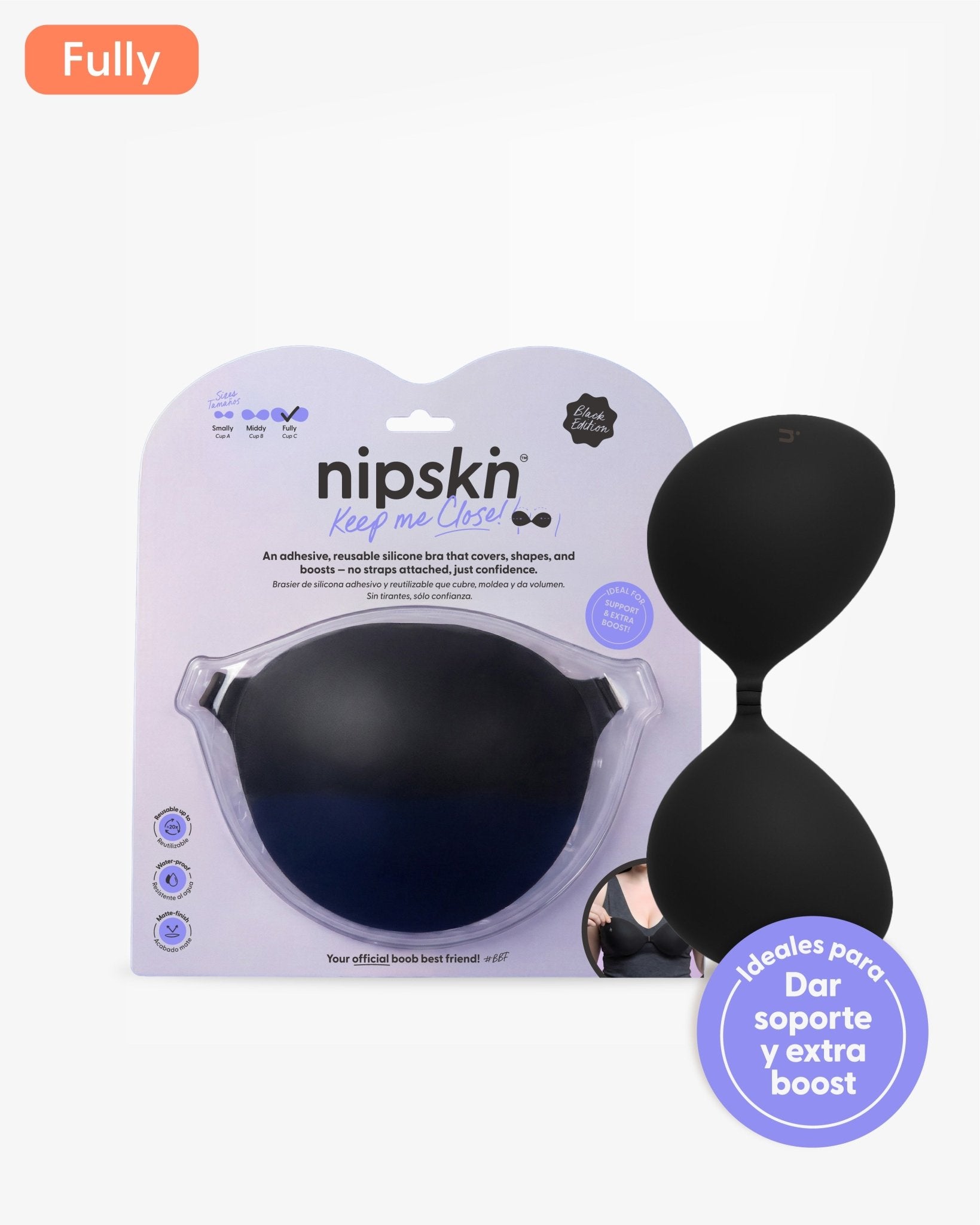 Brasier Invisible Adhesivo de Silicona, Keep Me Close - Nipskin® - Nipskin ES