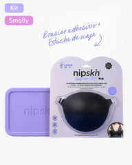 Brasier Invisible Adhesivo de Silicona Negro más Estuche - Nipskin® - Nipskin ES