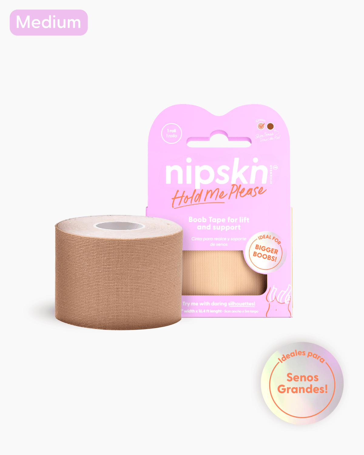 Cinta Levanta Busto - Boob Tape (No apto para pieles sensibles) - Nipskin® - Nipskin ES