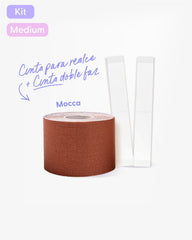 Cinta Levanta Bustos más Cinta Doble Faz para Ropa - Nipskin® - Nipskin