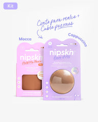 Cinta para Levantar el Busto más Pezoneras de Silicona - Nipskin® - Nipskin