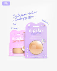 Cinta para Levantar el Busto más Pezoneras de Silicona - Nipskin® - Nipskin
