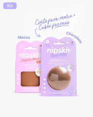 Cinta para Levantar el Busto más Pezoneras de Silicona - Nipskin® - Nipskin