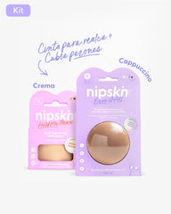 Cinta para Levantar el Busto más Pezoneras de Silicona - Nipskin® - Nipskin