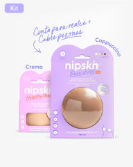 Cinta para Levantar el Busto más Pezoneras de Silicona - Nipskin® - Nipskin