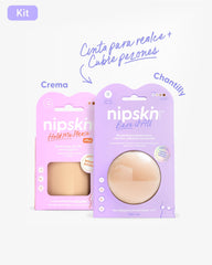 Cinta para Levantar el Busto más Pezoneras de Silicona - Nipskin® - Nipskin