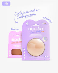 Cinta para Levantar el Busto más Pezoneras de Silicona - Nipskin® - Nipskin