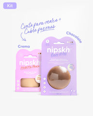 Cinta para Levantar el Busto más Pezoneras de Silicona - Nipskin® - Nipskin