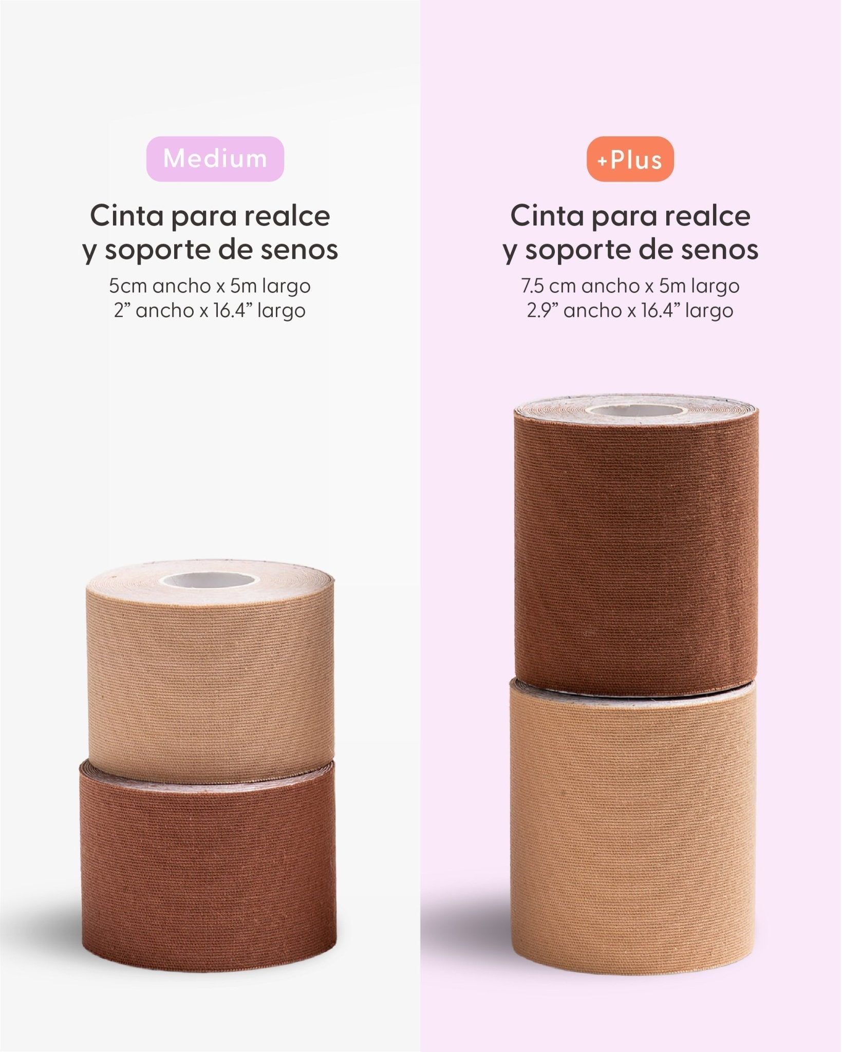 Cinta para Levantar el Busto más Pezoneras de Silicona - Nipskin® - Nipskin