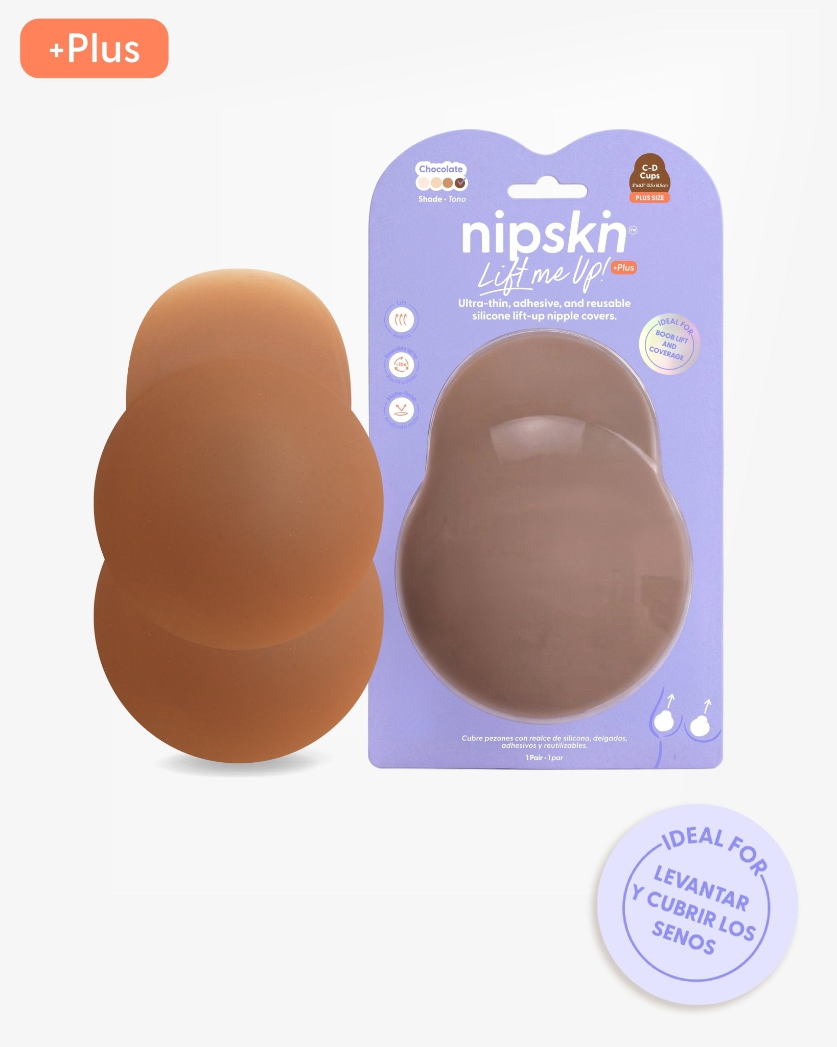 Copas Adhesivas en Silicona Para Levantar busto, Lift Me Up - Nipskin® - Nipskin ES
