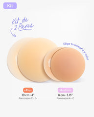 Cubre pezones Adhesivos Invisibles para Mujer -  Nipskin®