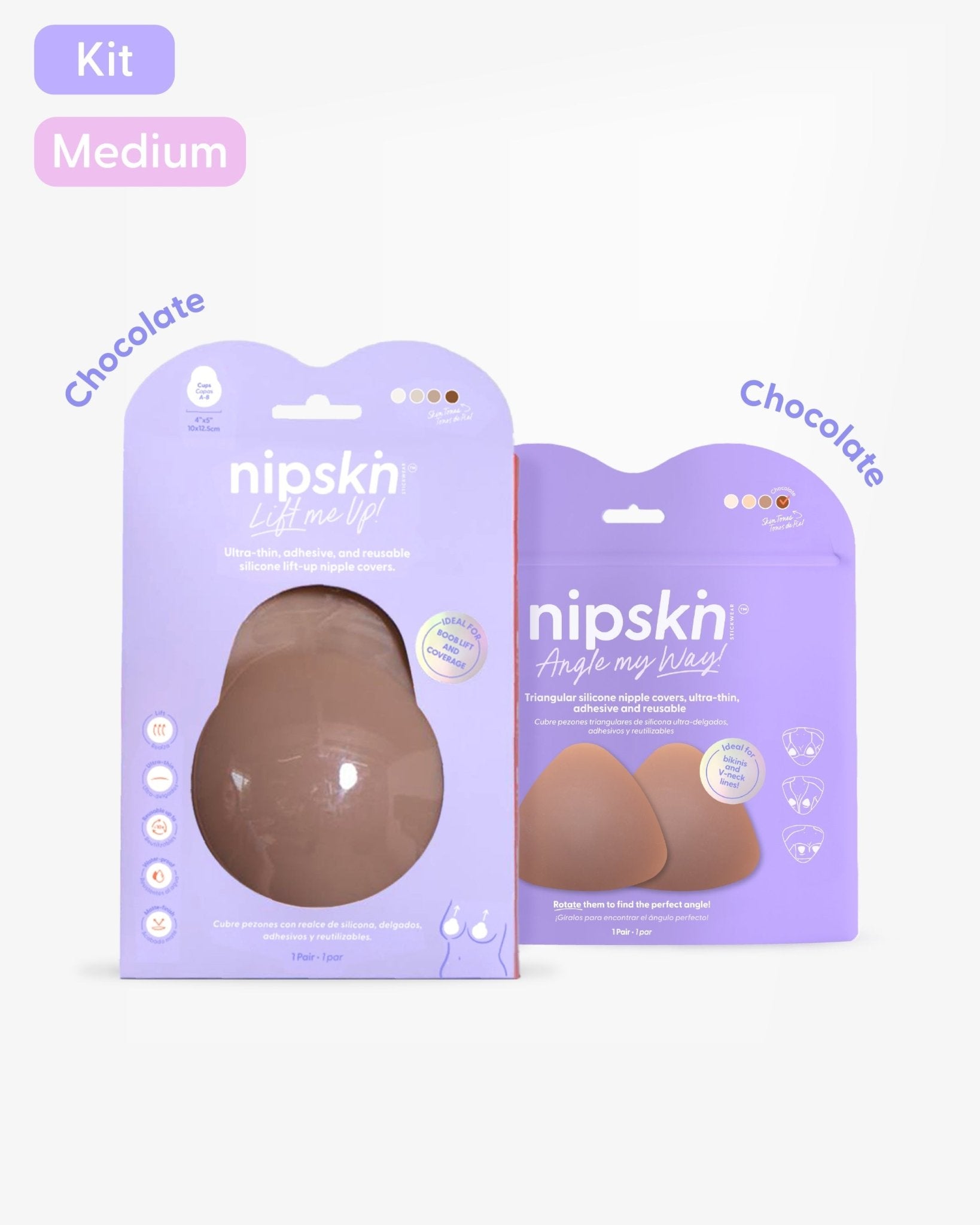 Cubre pezones de Silicona x2 - Nipskin® - Nipskin ES