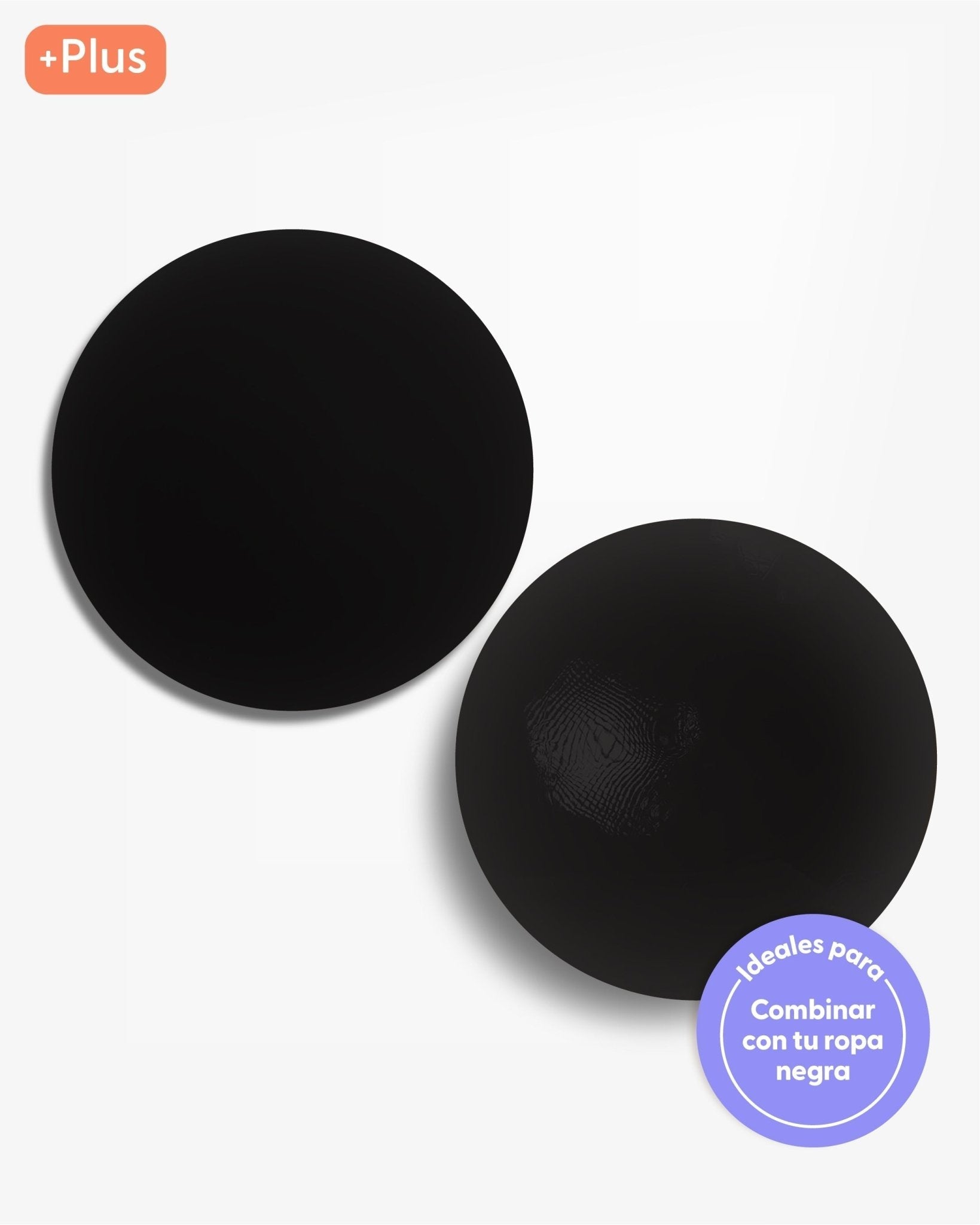 Cubre Pezón de Silicona Negro | Nipskin®
