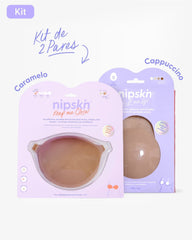 Kit Brasier Adhesivo + Copas Adhesivas en Silicona Para Levantar busto (Talla M) - Nipskin® - Nipskin ES