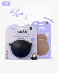 Kit Brasier Adhesivo + Copas Adhesivas en Silicona Para Levantar busto (Talla M) - Nipskin® - Nipskin ES