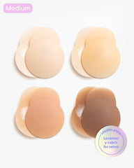 Kit Brasier Adhesivo + Copas Adhesivas en Silicona Para Levantar busto (Talla M) - Nipskin® - Nipskin ES