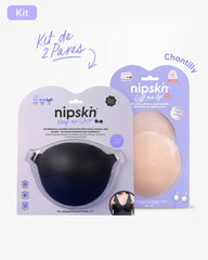 Kit Brasier Adhesivo + Copas Adhesivas en Silicona Para Levantar busto (Talla PLUS) - Nipskin® - Nipskin ES