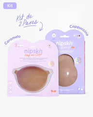 Kit Brasier Adhesivo + Copas Adhesivas en Silicona Para Levantar busto (Talla PLUS) - Nipskin® - Nipskin ES