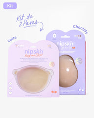 Kit Brasier Adhesivo + Copas Adhesivas en Silicona Para Levantar busto (Talla PLUS) - Nipskin® - Nipskin ES