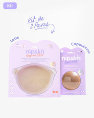 Kit Brasier Adhesivo + Cubre Pezón de Silicona (Talla M) - Nipskin® - Nipskin ES