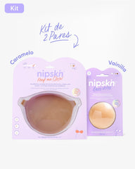 Kit Brasier Adhesivo + Cubre Pezón de Silicona (Talla M) - Nipskin® - Nipskin ES