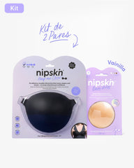 Kit Brasier Adhesivo + Cubre Pezón de Silicona (Talla M) - Nipskin® - Nipskin ES