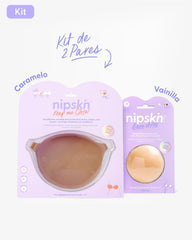 Kit Brasier Adhesivo + Cubre Pezón de Silicona (Talla M) - Nipskin® - Nipskin ES
