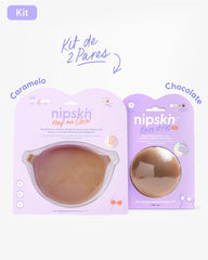 Kit Brasier Adhesivo + Cubre Pezón de Silicona (Talla PLUS) - Nipskin® - Nipskin ES
