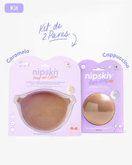 Kit Brasier Adhesivo + Cubre Pezón de Silicona (Talla PLUS) - Nipskin® - Nipskin ES