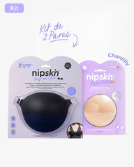 Kit Brasier Adhesivo + Cubre Pezón de Silicona (Talla PLUS) - Nipskin® - Nipskin ES