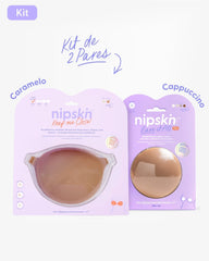 Kit Brasier Adhesivo + Cubre Pezón de Silicona (Talla PLUS) - Nipskin® - Nipskin ES